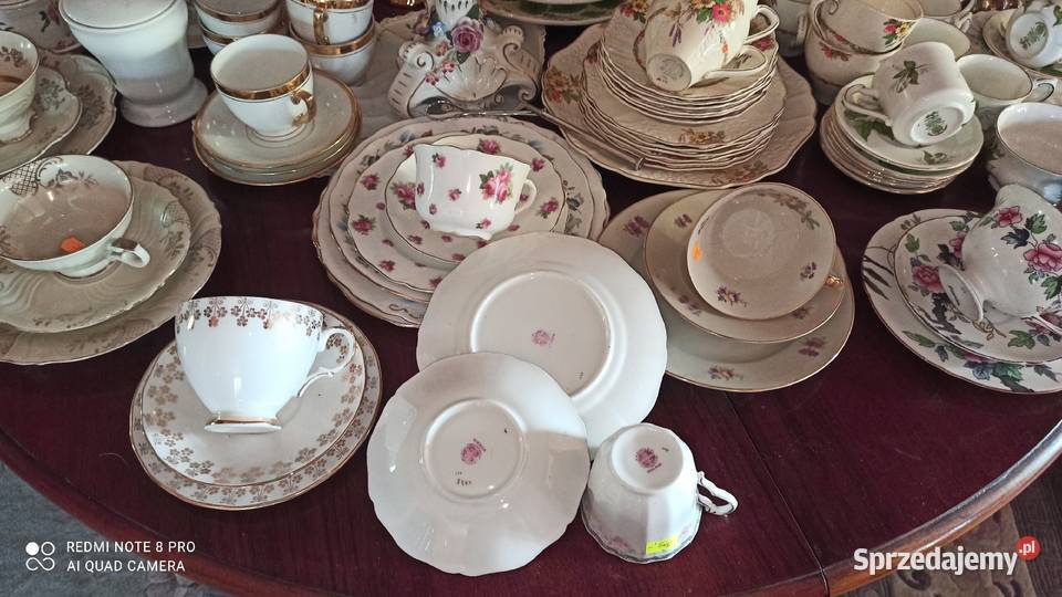 Filiżanka z talerzykiem Stafford England pomorskie Gdańsk