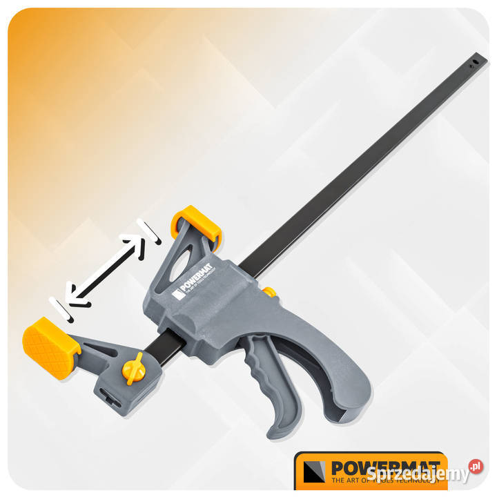 ścisk stolarski zacisk dźwigniowy 450x60mm Katowice