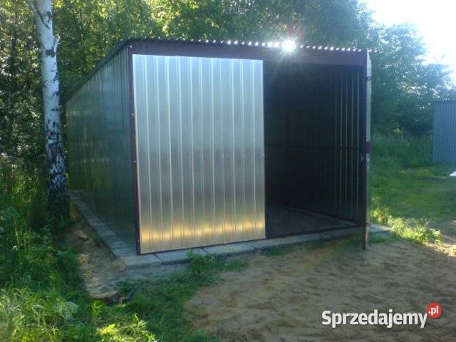 Garaż blaszany 3x5 Pozostałe mazowieckie Ostrołęka sprzedam