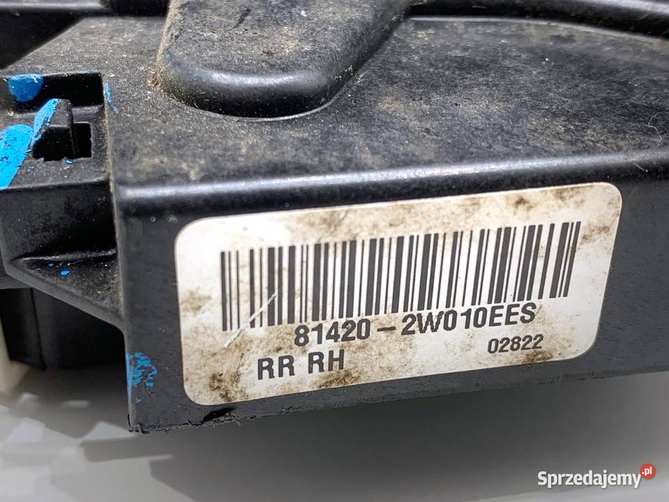 ZAMEK DRZWI PRAWY TYŁ HYUNDAI SANTA FE III SUV