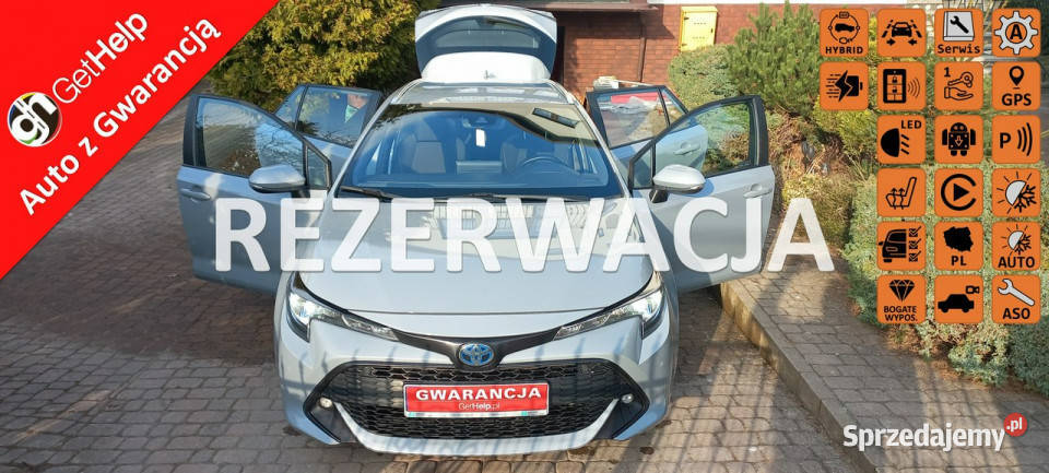 Toyota Corolla Rezerwacja Comfort eCVT 18 nieuszkodzony Gdańsk