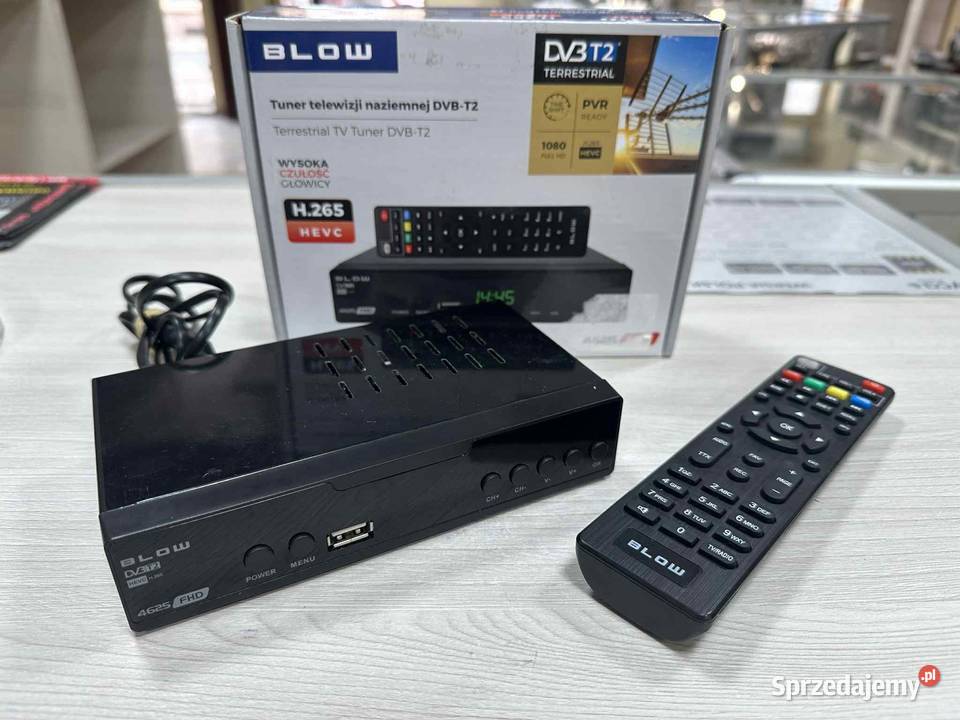 Dekoder Blow 4625 FHD DVBT2 H265 HEVC Elbląg sprzedam