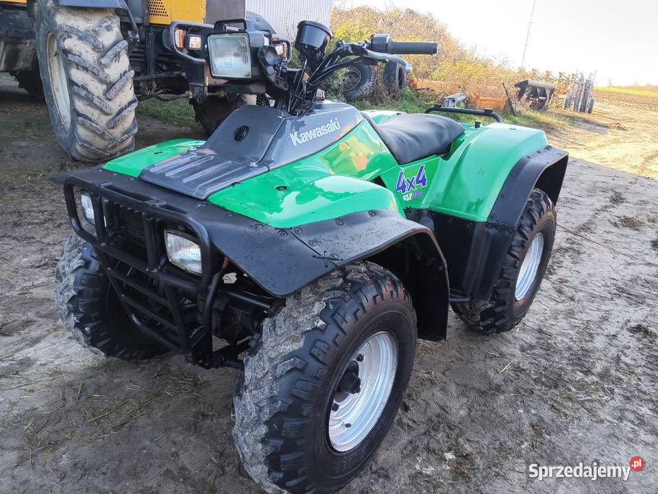 kawasaki klf 300 4x4 transport quad - ATV Lublin