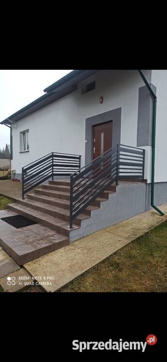 Balustrada ogrodzenia Szybka realizacja Nowe Piekuty