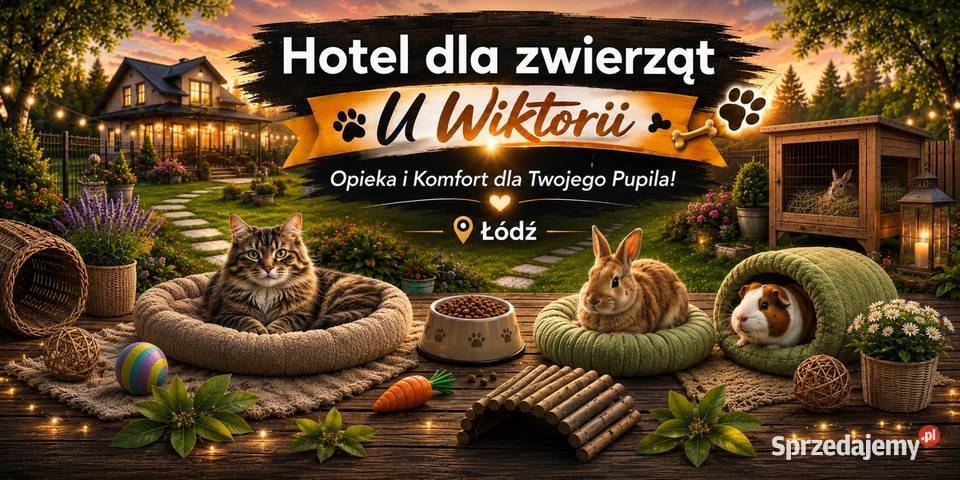 Hotel kotów i małych zwierząt petsitterka Opieka nad zwierzętami łódzkie Łódź