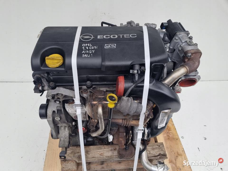 SILNIK KOMPLET Opel Meriva B 17 CDTI 101 pali