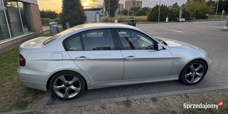 BMW E90 20i srebrny Lublin