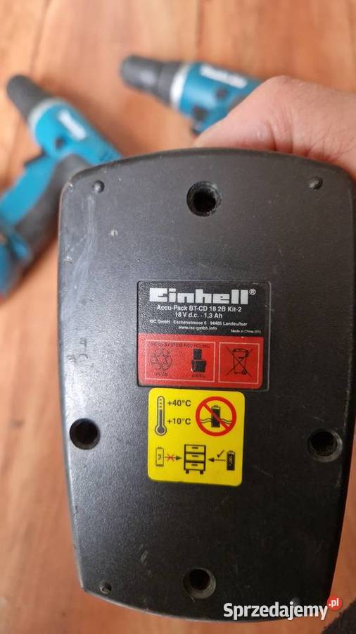 3 x wiertarkowkrętarka Einhell i inne zestaw 3
