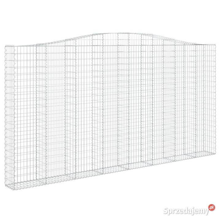 vidaXL Łukowaty kosz gabionowy 400x30x200220
