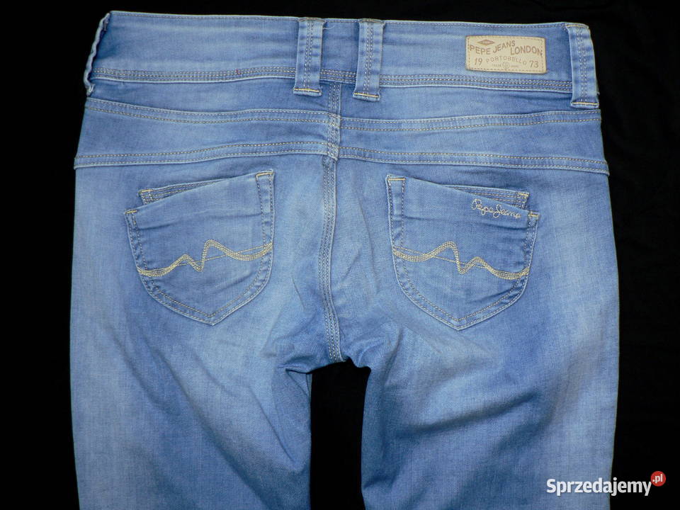 PEPE JEANS spodnie jeansy rurki nowe ML Łódź