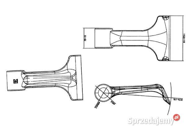 Nóż bijakowy pasujący do Kuhn 6061699Z