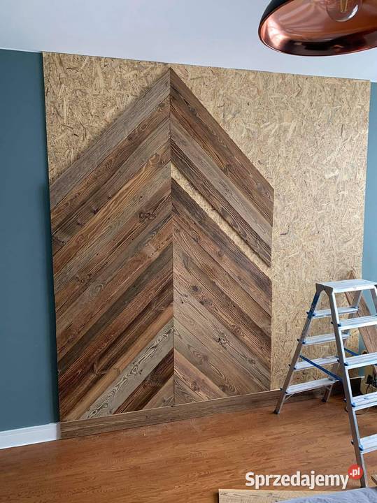 Stare drewno deski na ścianę z rozbiórki stodoły łódzkie Łódź sprzedam