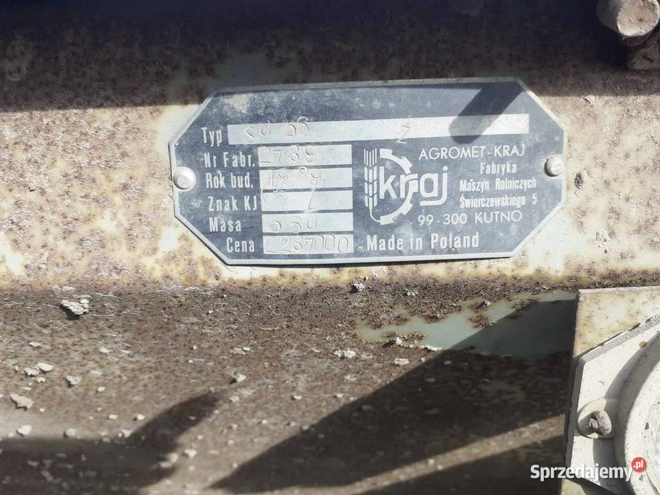  Na sprzedaż Siewnik Agromet Poznaniak  Siewniki i sadzarki mazowieckie Niedarczów Dolny-Kolonia