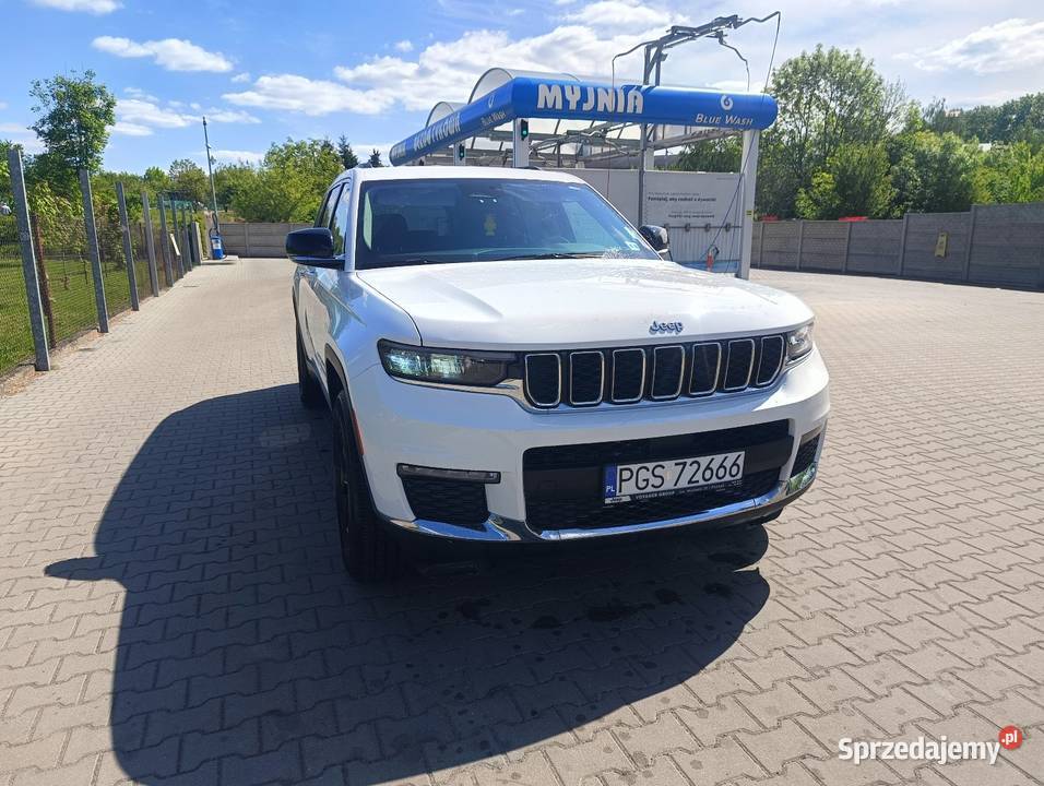 Jeep Grand Cherokee WL LPG 7 osób Limited komputer pokładowy Gostyń sprzedam