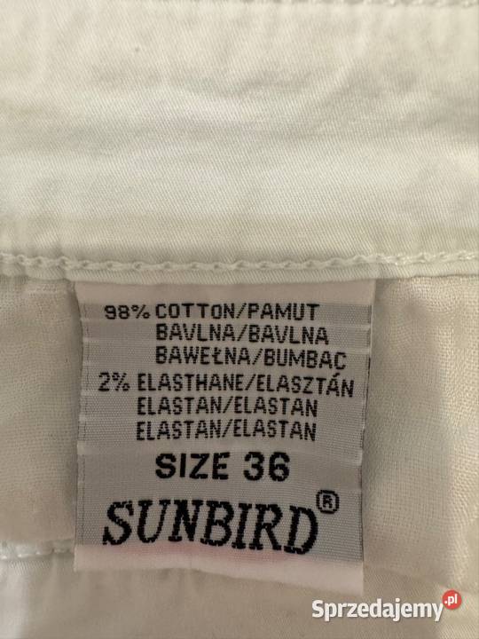 Jeansy damskie Sunbird bawełna elastan letnie z Częstochowa