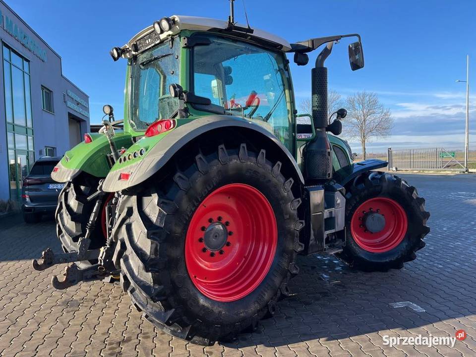 Fendt 718 Vario SCR TMS Profi Biała