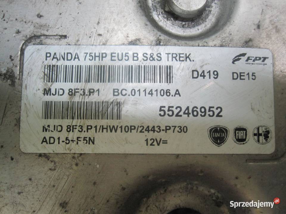 PANDA III 13r komputer sterownik silnika