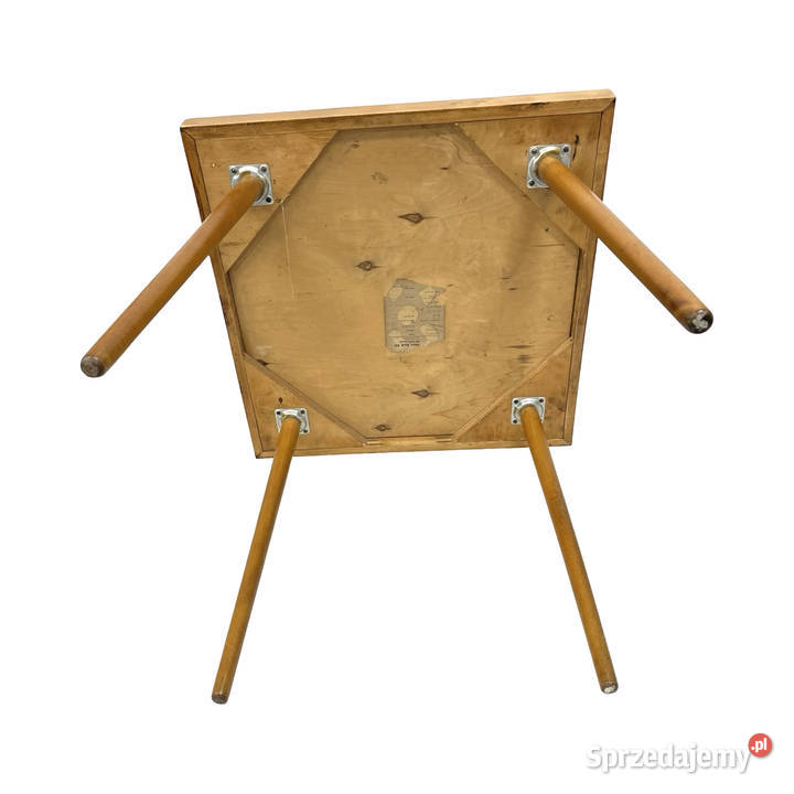 Stolik kawowy Alfred Busch Niemcy lata 60 szkło Warszawa