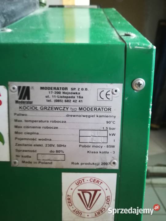 Sprzedam kocioł grzewczy moderator 50kw Białystok