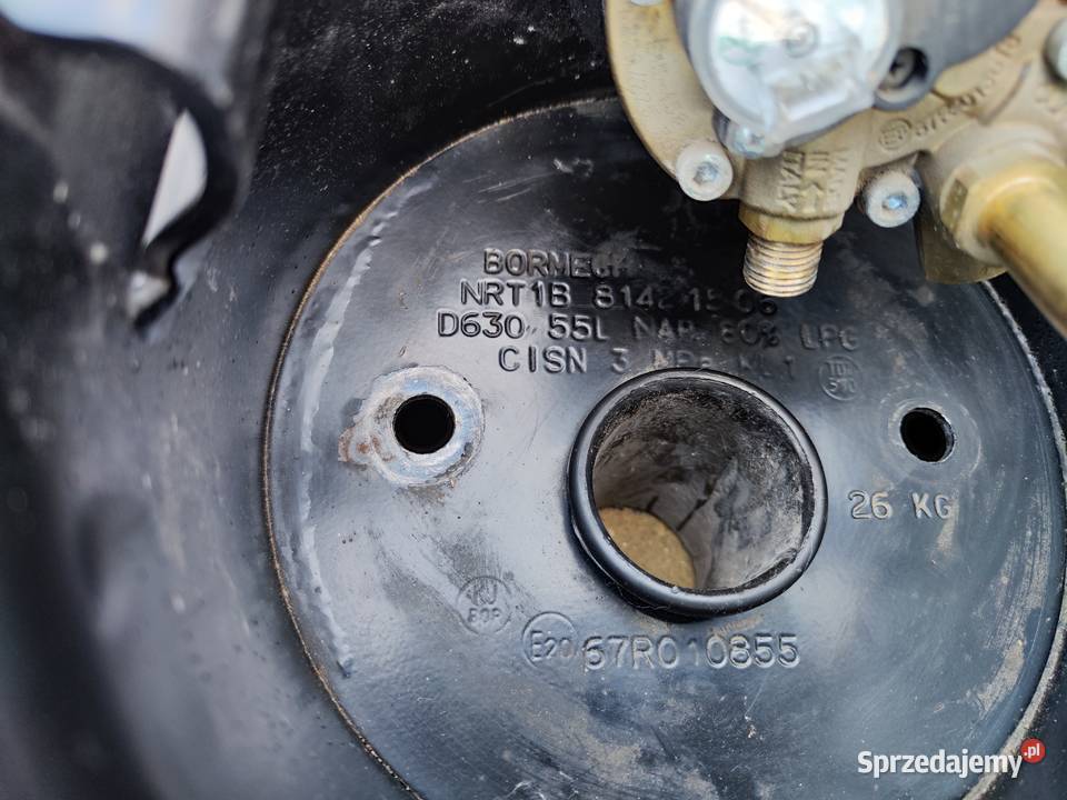 Zbiornik butla LPG 55l Bormeh osobowe Lublin