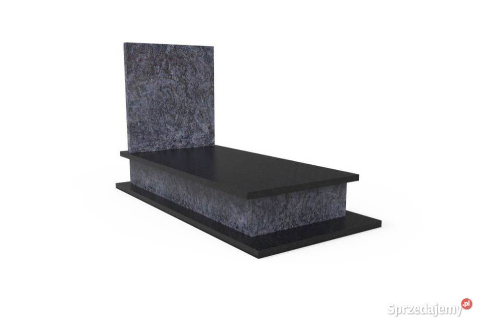 Nagrobek Granitowy Pojedynczy Premium Pomnik Mieleszynek