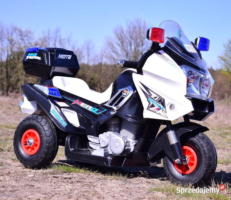 Autko motorek WIELKI MOTOR HERO dźwięki na Myszków