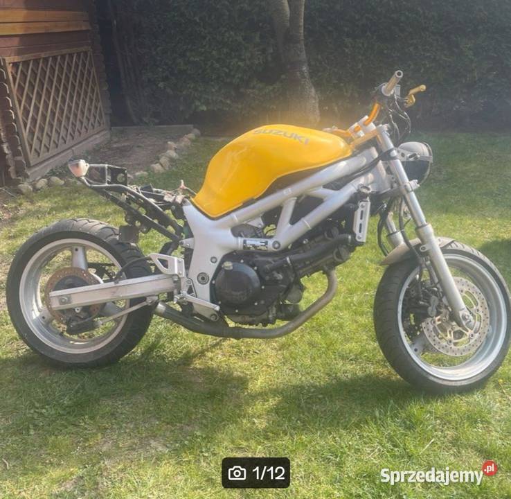 Sv 650 2001 r wszystkie części sprzedam