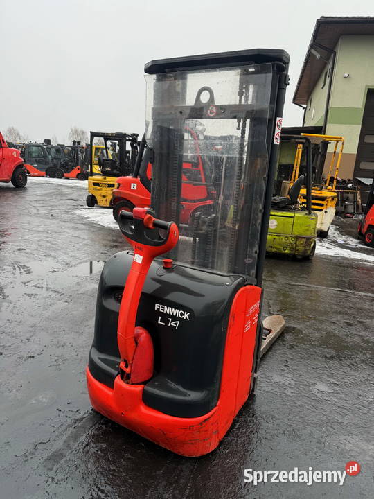 paleciak elektryczny LINDE L14 1400 Triplex 43m Działoszyn