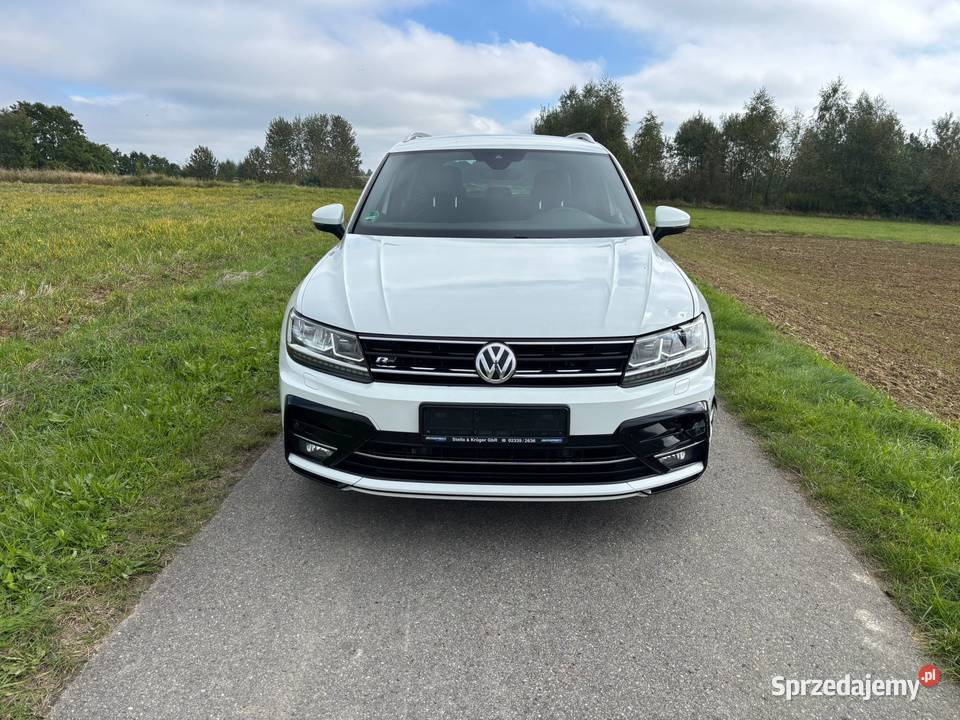 Volkswagen Tiguan R Line 20 TSI 190 DSG 4Motion 4/5 małopolskie Rzepiennik Suchy