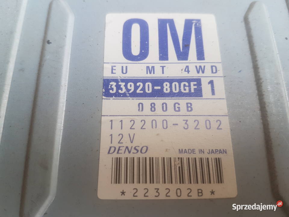 Suzuki Ignis FH 0003 4x4 4wd stacyjka komputer dolnośląskie Legnica