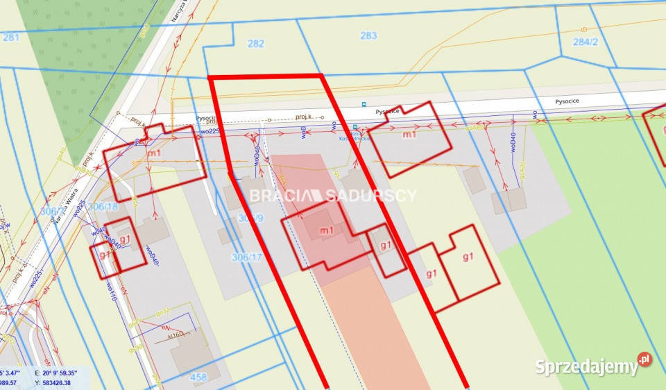 Sprzedam działka Kraków 8352m2