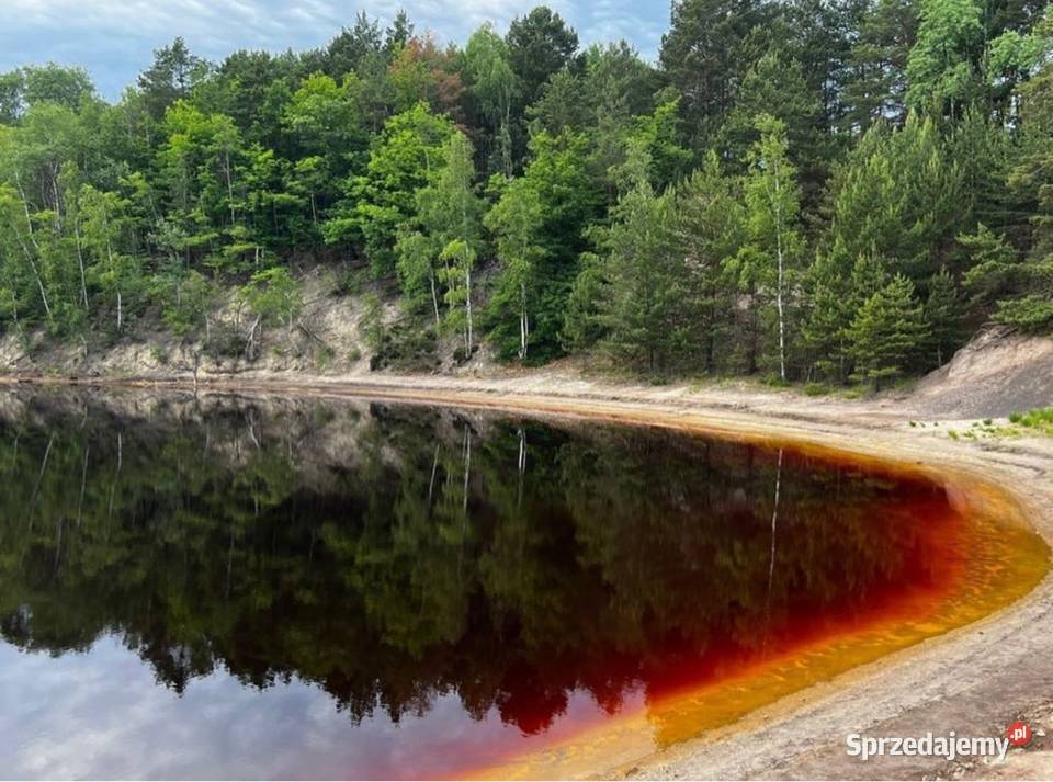 Działka budowlana kolorowe jeziorka lubuskie Chełmica
