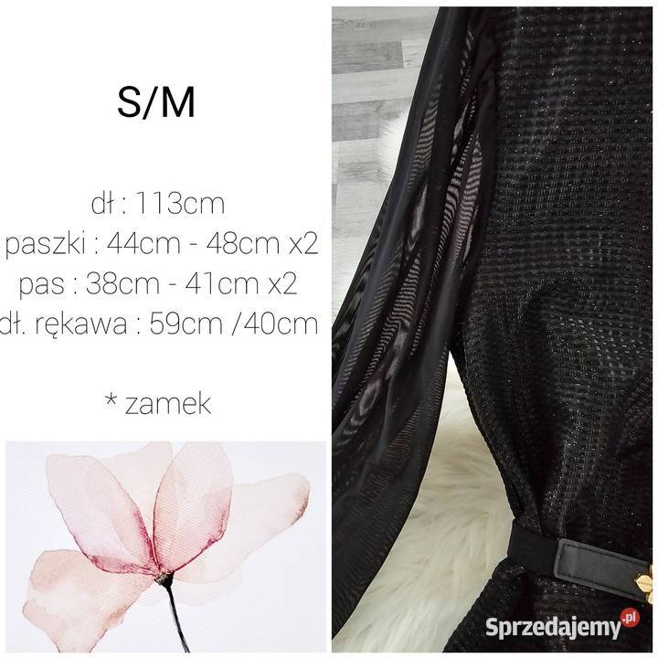 Sukienka połyskująca midi śląskie