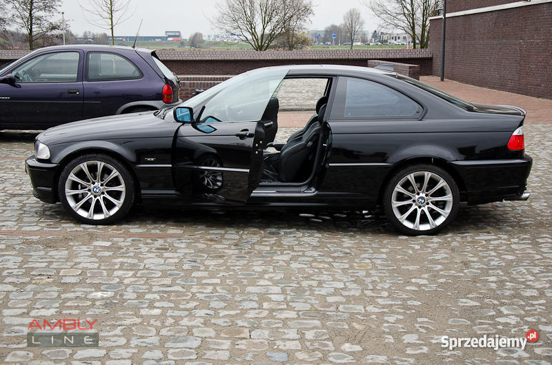 BMW E46 Coupe czarny mazowieckie Warszawa