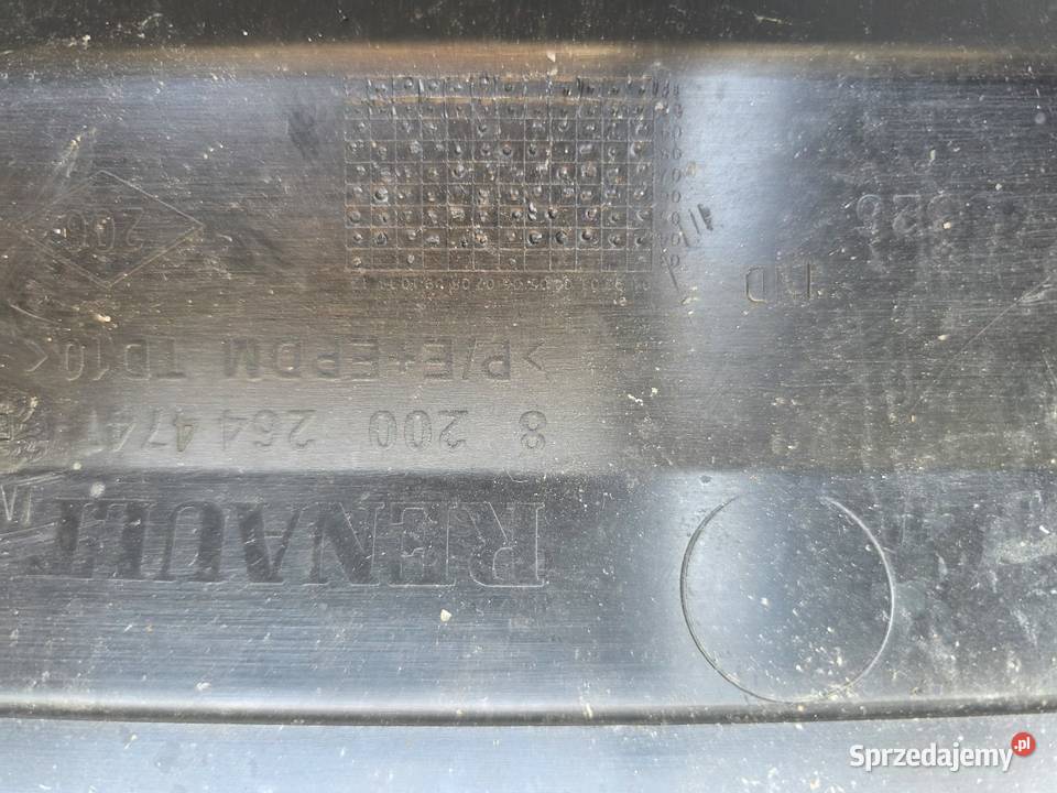 Zderzak tylny tył Renault Modus Grand Modus Zderzaki