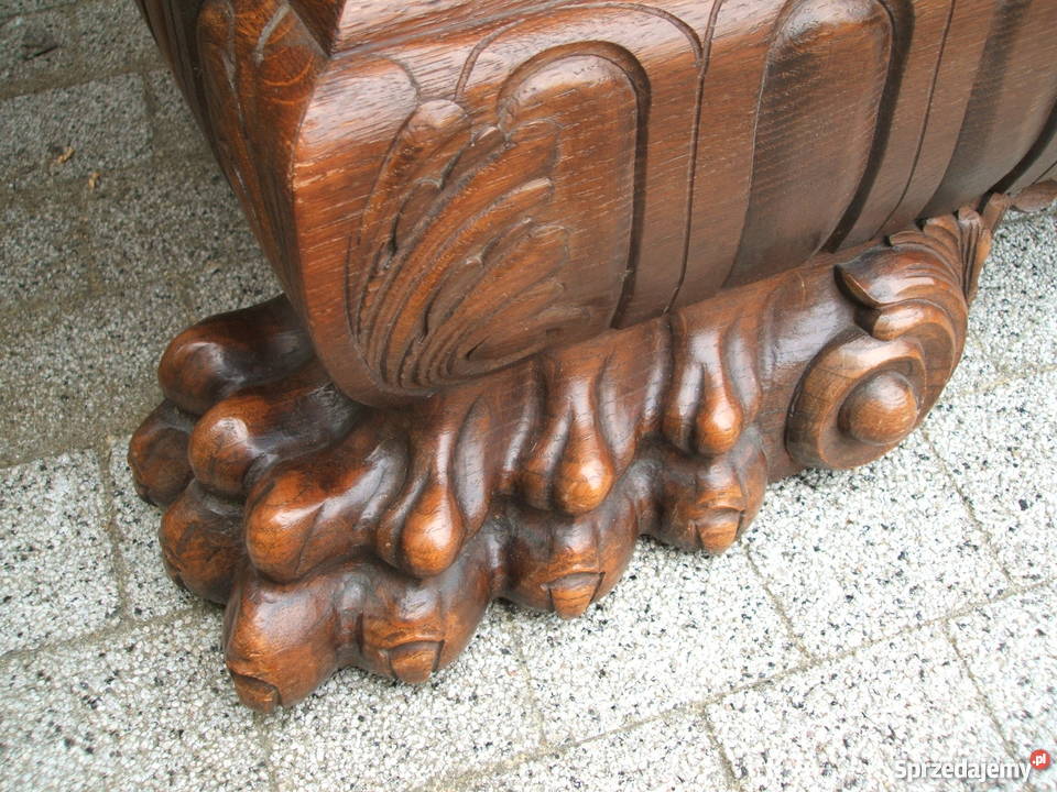 Antyczny komplet gabinetowy 1925 NEORENESANS Wrocław sprzedam