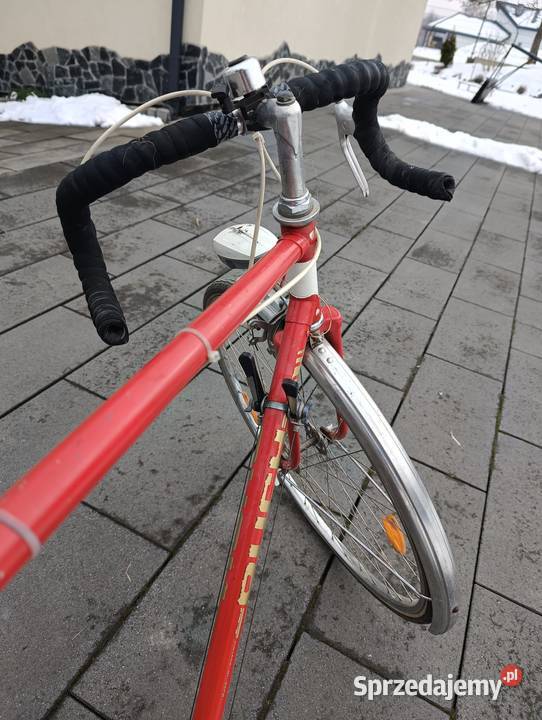 Klasyczna szosówka VINTAGE 28 stalowa rama retro