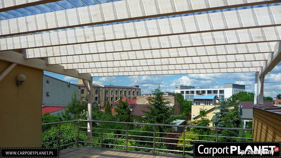Pergola na tarasie zabudowa tarasu zadaszenie Katowice