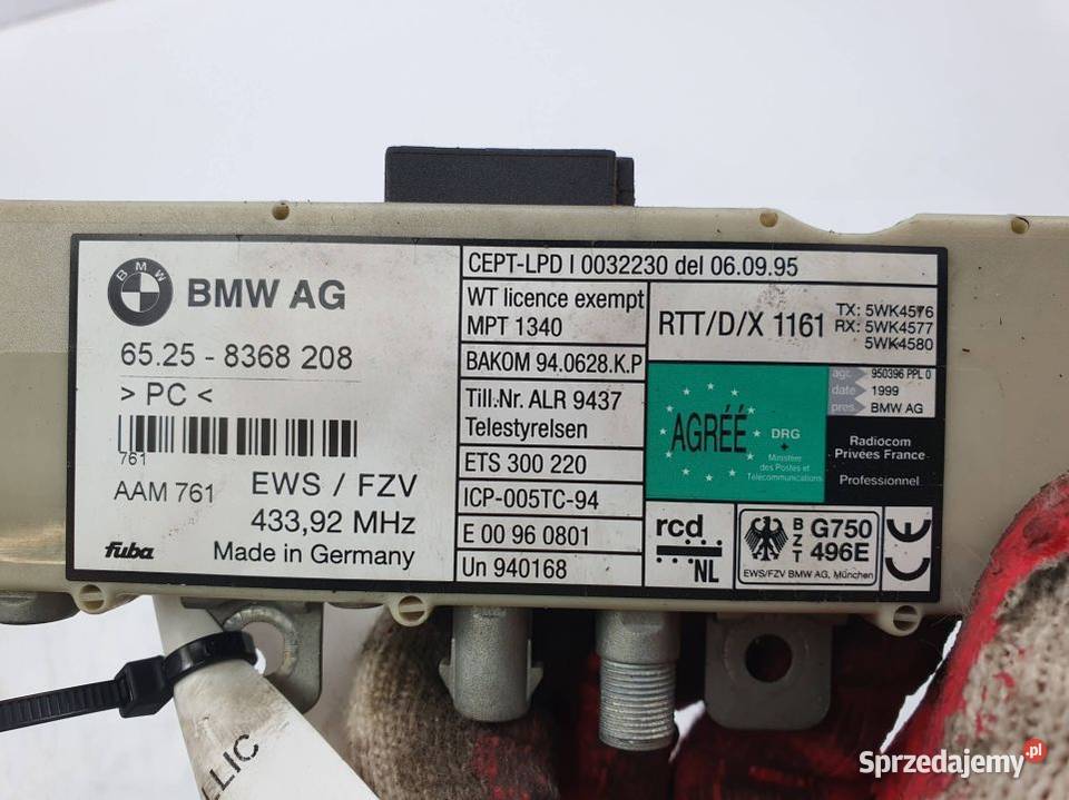 MODUŁ BMW E46 8368205 osobowe Lipno