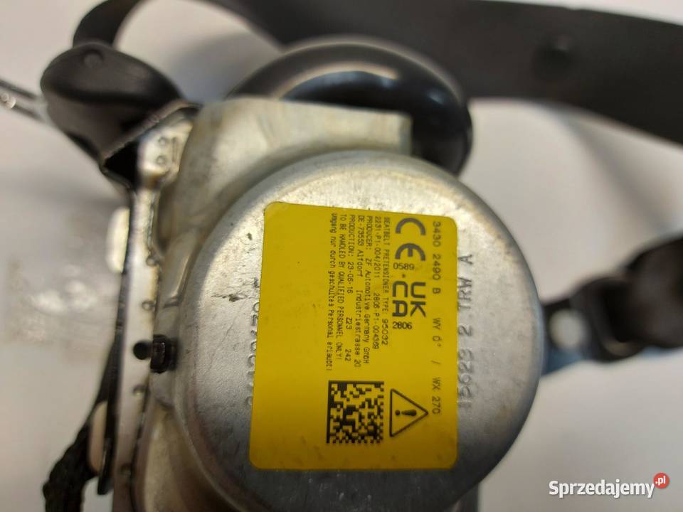 Mercedes EQA 250 W243 PAS BEZPIECZENSTWA PRAWY