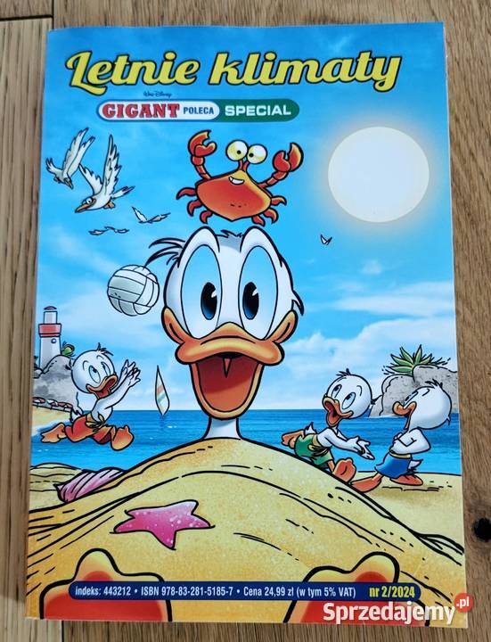 Komiksy Kaczora Donalda Gigant Poleca Special x Toruń