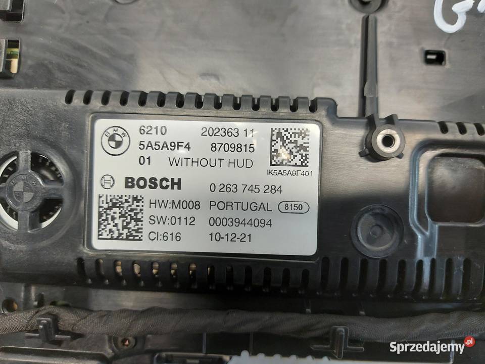 BMW G21 G20 Kombi 330e 2022r ekran wyświetlacz dolnośląskie