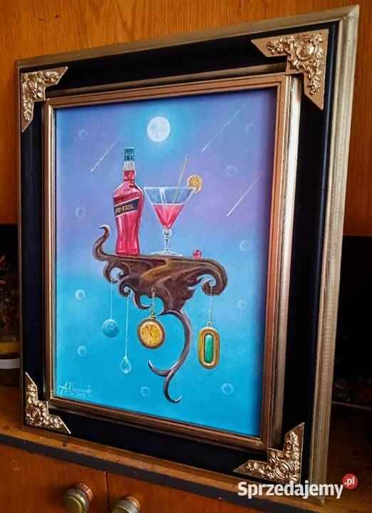 SURREALIZM magiczny obraz olejny na płótnie dolnośląskie Jelenia Góra