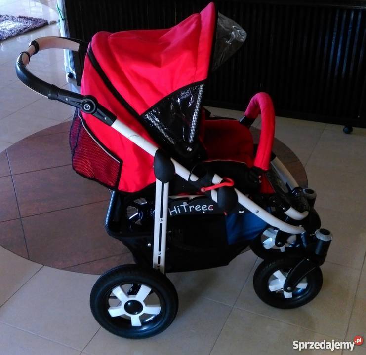 Wózek 3funkcyjny Emjot HiTreec BlackWhite