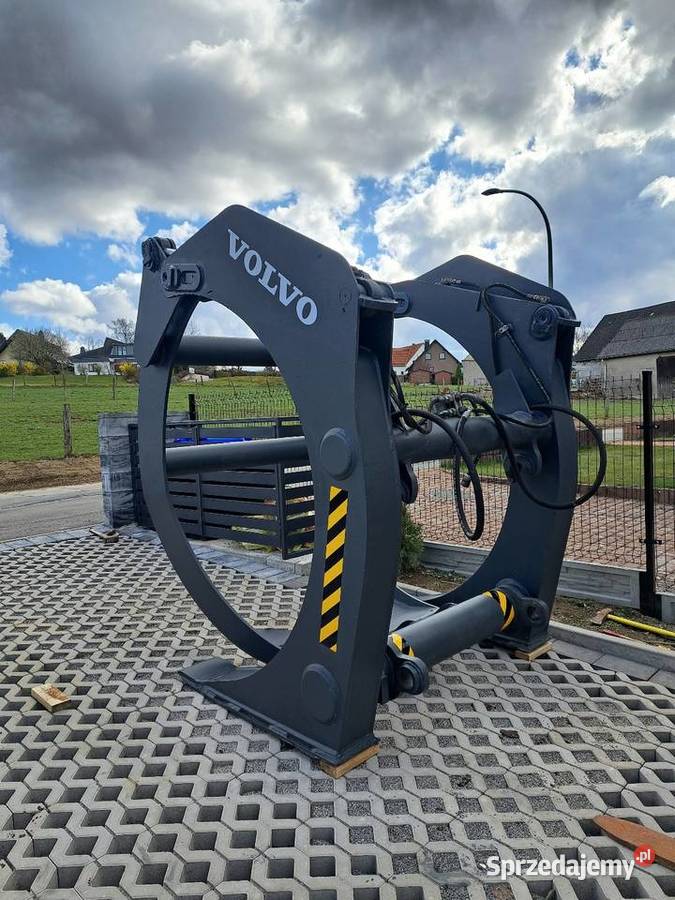 Sprzedam wielki chwytak do drewna Volvo liebherr nie Januszkowice