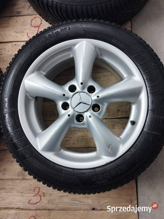 Komplet kół zimowych 2055516 5112 Mercedes Sławniów sprzedam