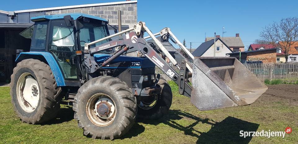 Ford 6640 holland 4x4 z turem wielkopolskie Jutrosin