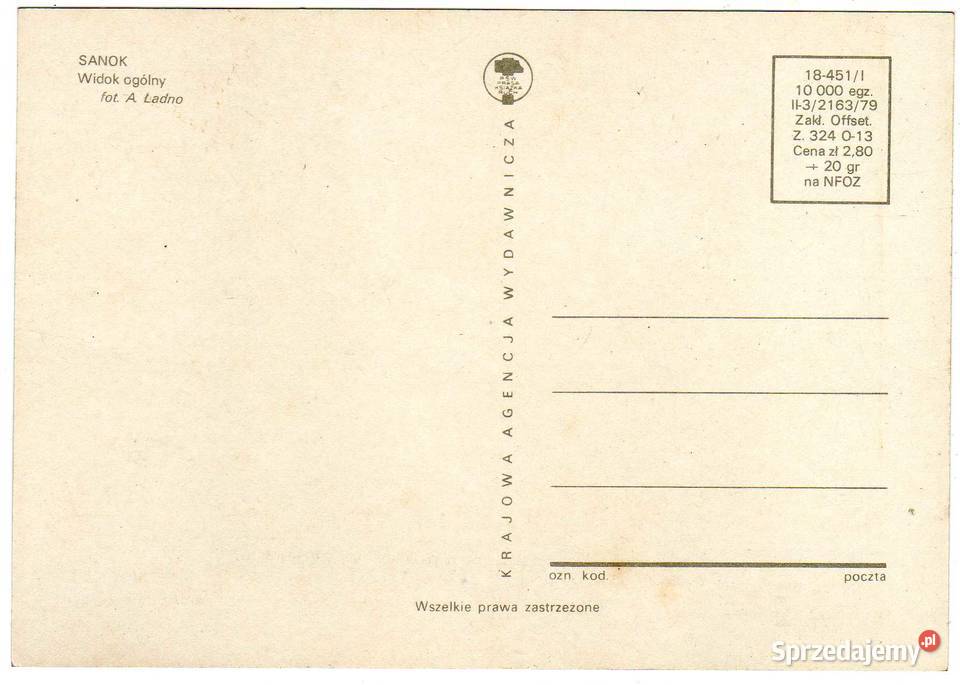 SANOK WIDOK OGÓLNY