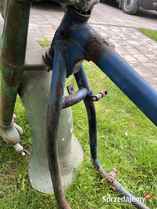 K750 rama z zawieszeniem 1959r Zawieszenie