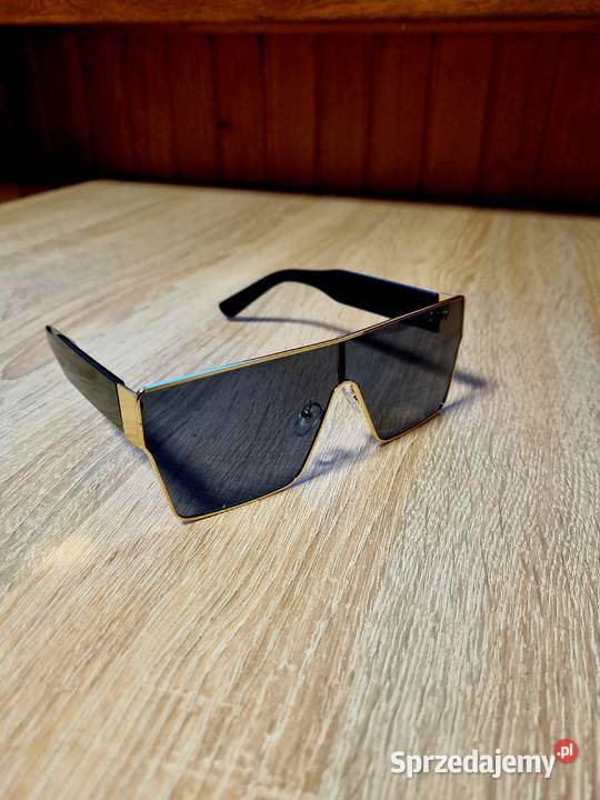 Piękne męskie okulary unisex nowość 2026 duże Okulary lubelskie